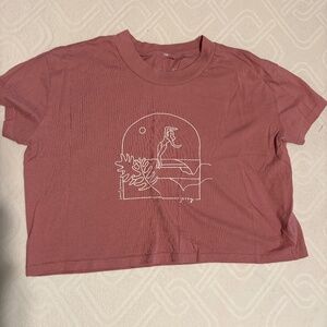 Jetty Tidal Romance Tee - Pink XS